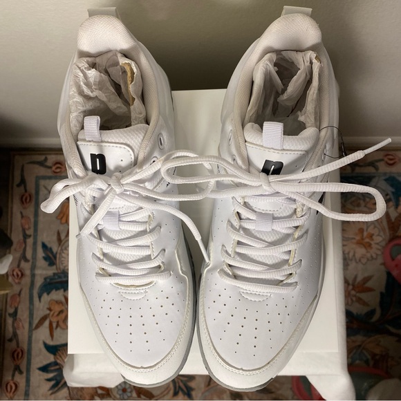 NWOB Prince Men's Advantage Lite 3 Ortholite White Tennis Shoes Size 9.5 - Picture 3 of 11